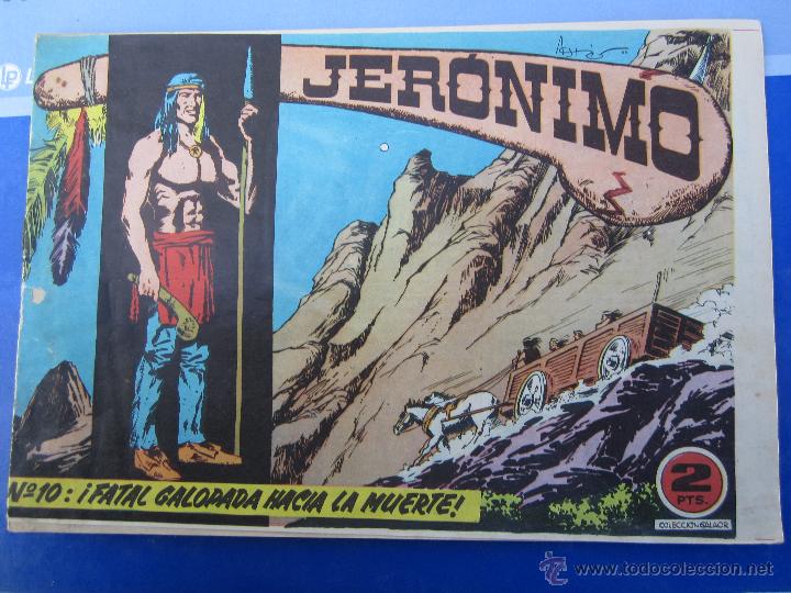 Tebeos: JERONIMO N. 10 ORIGINAL , EDICIONES GALAOR , - Foto 1