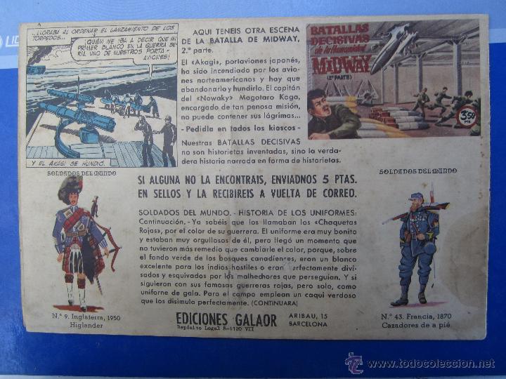 Tebeos: JERONIMO N. 19 ORIGINAL , EDICIONES GALAOR , - Foto 2