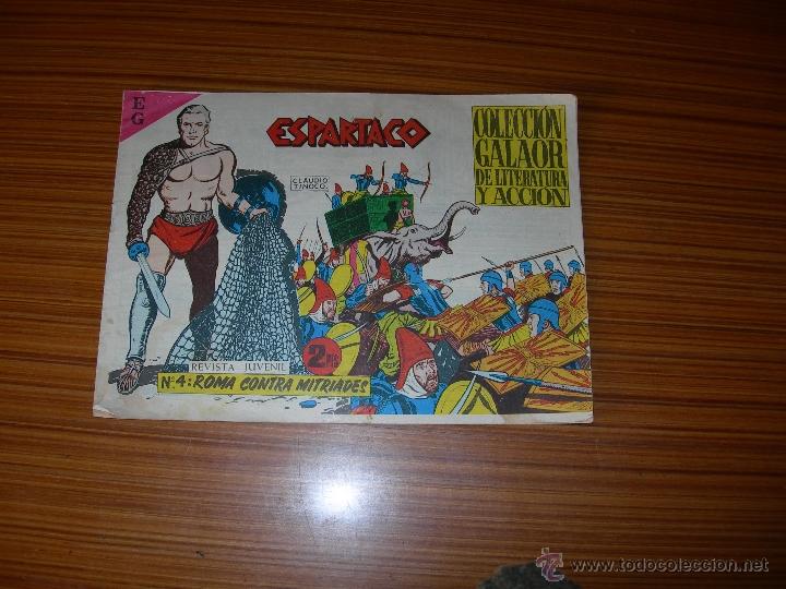 Tebeos: ESPARTACO  N&ordm; 4  DE  GALAOR - Foto 1