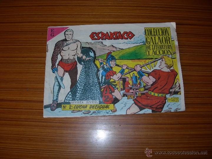 Tebeos: ESPARTACO  N&ordm; 2  DE GALAOR - Foto 1
