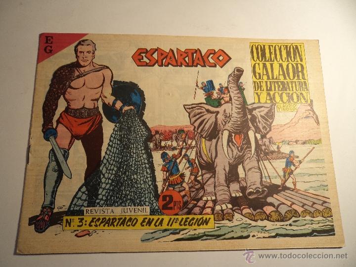Tebeos: Espartaco. n&ordm; 3. Galaor. (a-18) - Foto 1