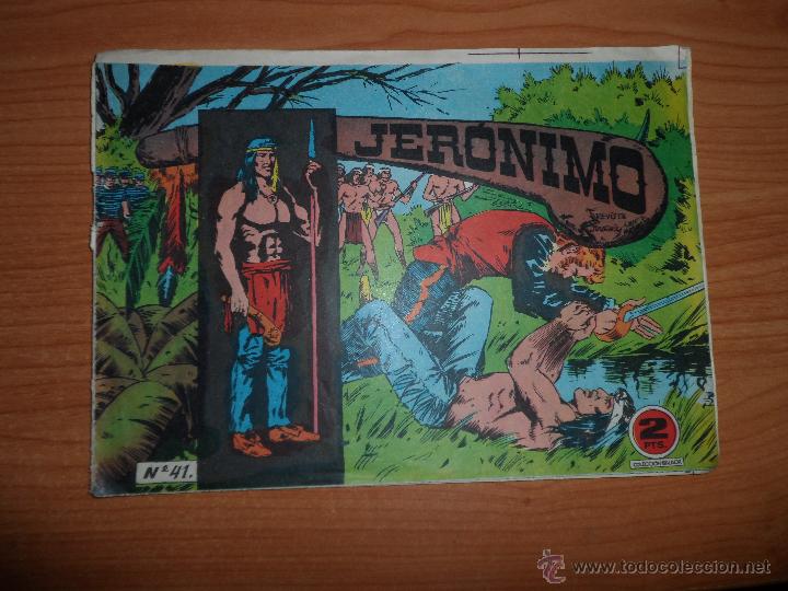 Tebeos: JERONIMO N&ordm; 41 ORIGINAL EDITORIAL GALAOR - Foto 1