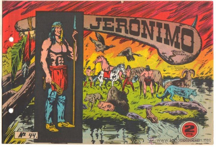 Tebeos: JERONIMO ORIGINAL N&ordm; 44 EDITORIAL GALAOR - Foto 1