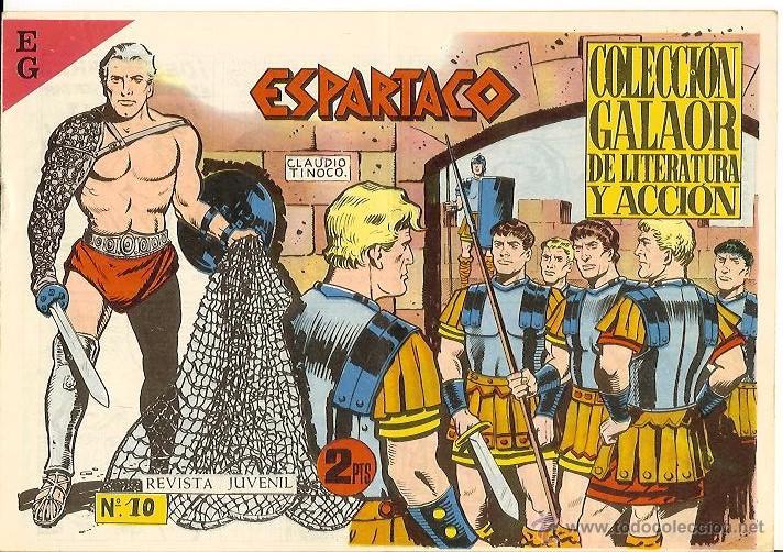 Tebeos: 3 ESPARTACO N&ordm; 6, N&ordm; 10, N&ordm; 14. - Foto 2
