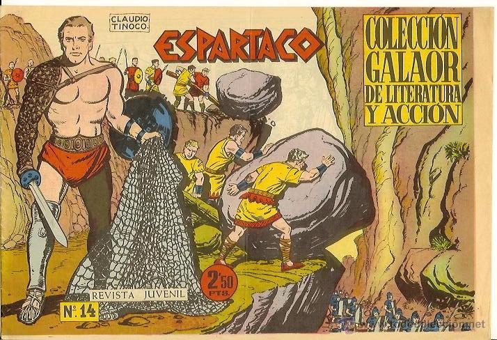 Tebeos: 3 ESPARTACO N&ordm; 6, N&ordm; 10, N&ordm; 14. - Foto 3