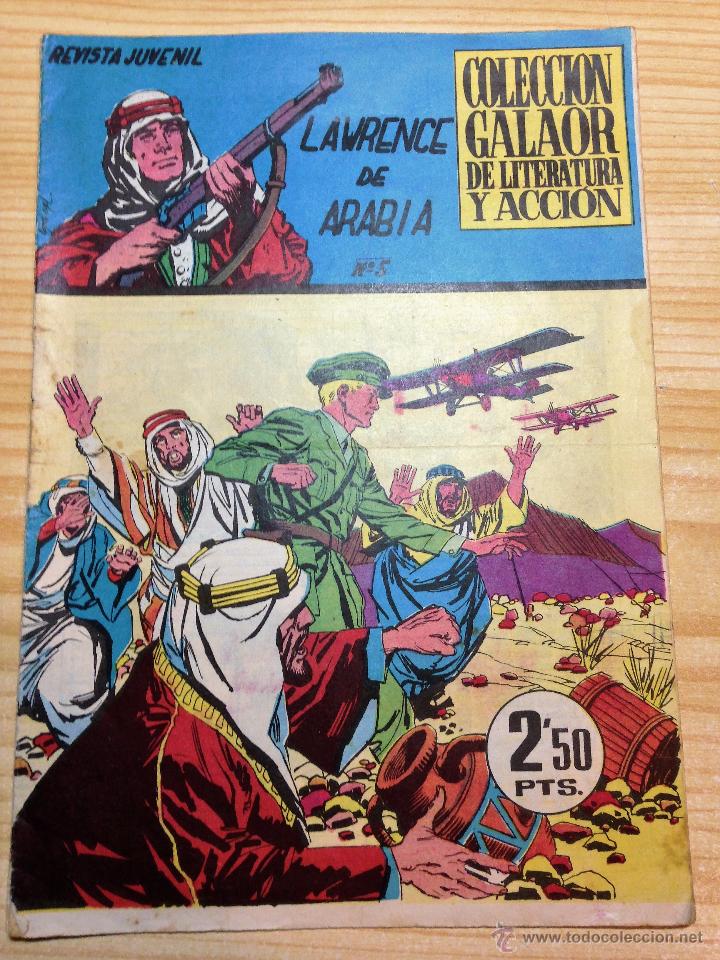Tebeos: COLECCION GALAOR - LAWRENCE DE ARABIA - N&ordm; 5 - Foto 1