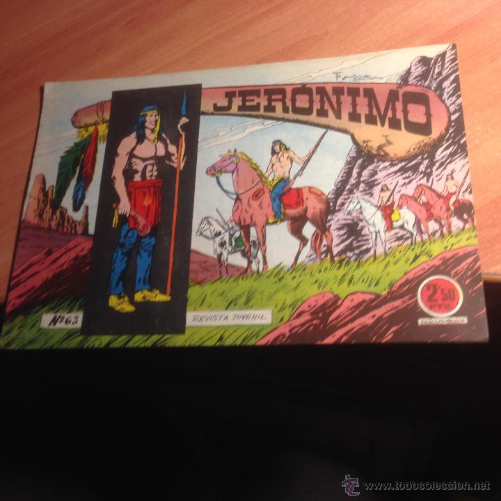 Tebeos: JERONIMO N&ordm; 63 (ORIGINAL GALAOR ) (COB62) - Foto 1