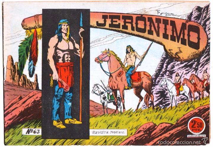 Tebeos: JERONIMO ORIGINAL N&ordm; 63 EDITORIAL GALAOR , EXCELENTE ESTADO - Foto 1