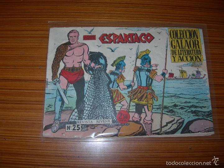 Tebeos: ESPARTACO   N&ordm; 25   EDITA GALAOR - Foto 1