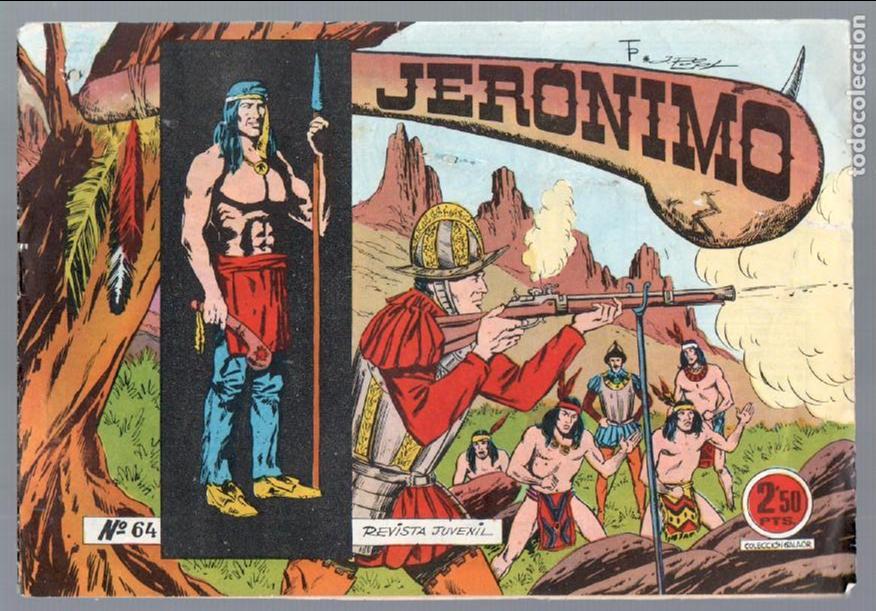 Tebeos: JERONIMO ORIGINAL N&ordm; 64 EDI. GALAOR 1964 - Foto 1