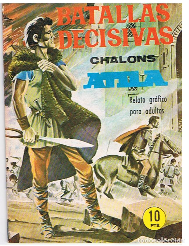 Tebeos: Batallas Decisivas - Chalons - Atila - Foto 1