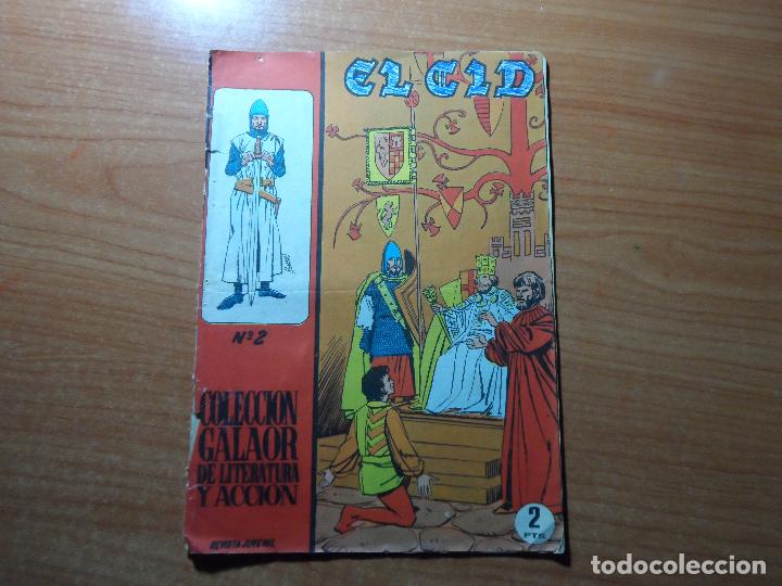 Tebeos: EL CID N&ordm; 2 ORIGINAL EDITORIAL GALAOR 1965 - Foto 1