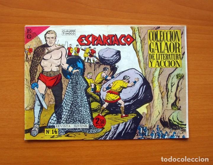 Tebeos: Espartaco n&ordm; 14 - Ediciones Galaor 1964 - Foto 1