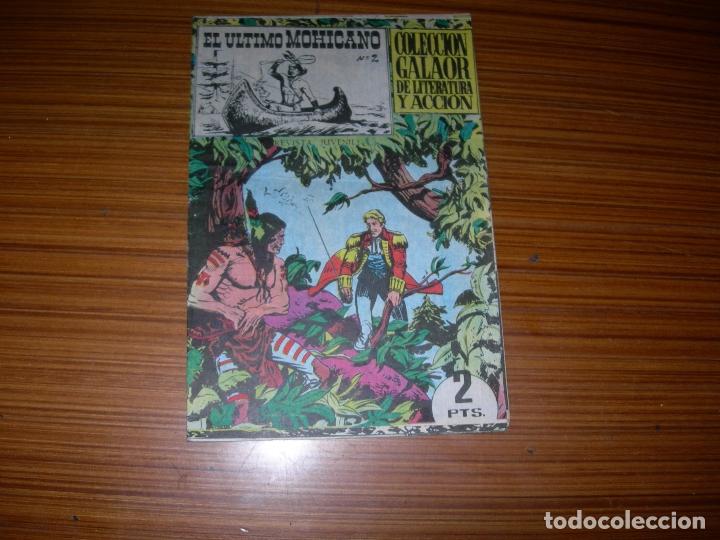 Tebeos: EL ULTIMO MOHICANO   N&ordm; 2 EDITA GALAOR - Foto 1