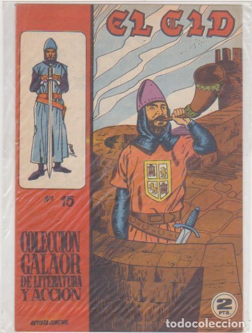 Tebeos: El Cid n&ordm;  15. Galaor  1965-66. - Foto 1