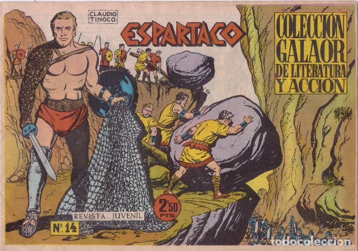 Tebeos: ESPARTACO, GALAOR N&ordm; 14 - Foto 1