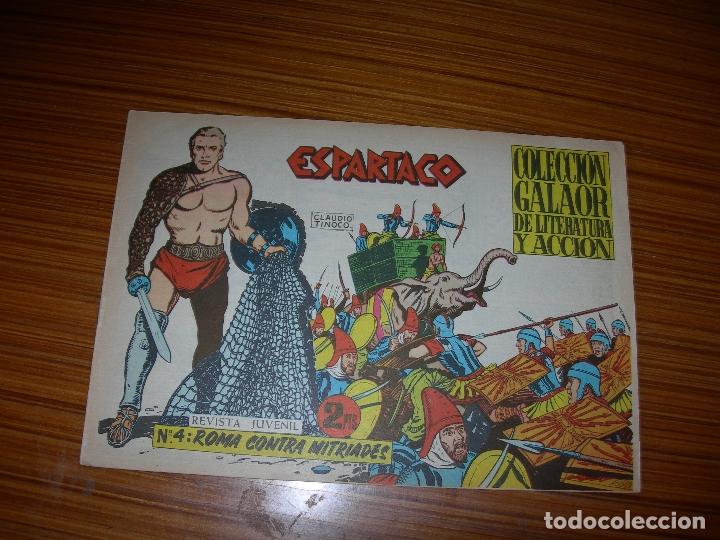 Tebeos: ESPARTACO  N&ordm; 4 EDITA GALAOR - Foto 1