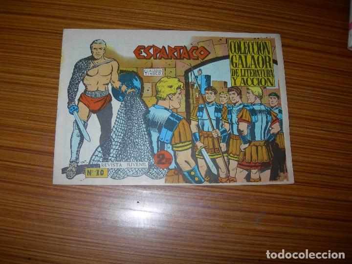 Tebeos: ESPARTACO  N&ordm; 10  EDITA GALAOR - Foto 1