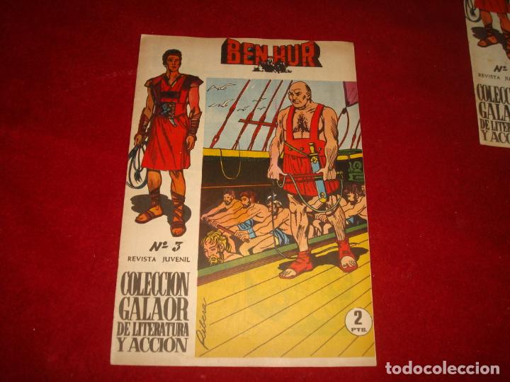 Tebeos: ben hur n&ordm; 3 galaor 1965 - Foto 1