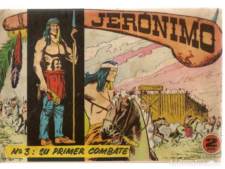 Tebeos: JER&Oacute;NIMO. N&ordm; 3. SU PRIMER COMBATE. EDICIONES GALAOR. &iexcl;&iexcl;ORIGINAL!!. (Z/C7) - Foto 1