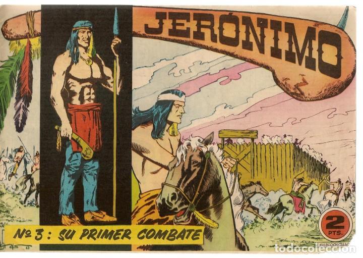 Tebeos: JER&Oacute;NIMO. N&ordm; 3. SU PRIMER COMBATE. EDICIONES GALAOR. &iexcl;&iexcl;ORIGINAL!!. (Z/C7) - Foto 1