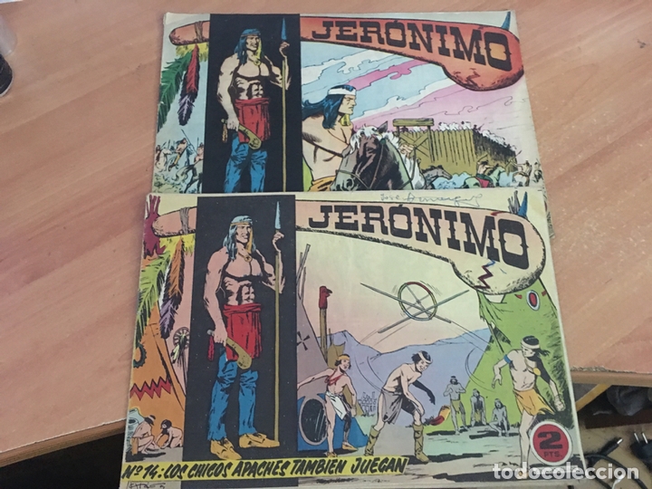 Tebeos: JERONIMO LOTE N&ordm; 3 Y 14 ORIGINAL (GALAOR) (COB8) - Foto 1