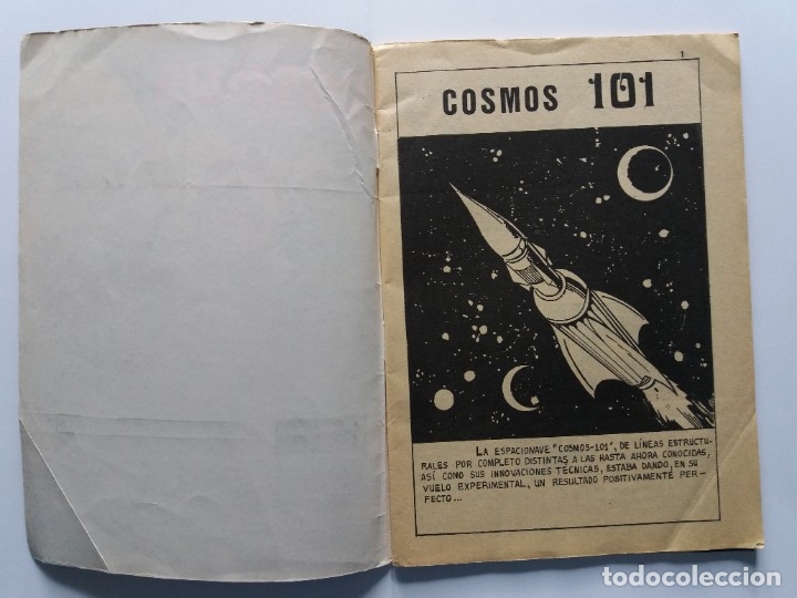 Tebeos: COSMOS 101. EDICIONES GALAOR. 1968. - Foto 3