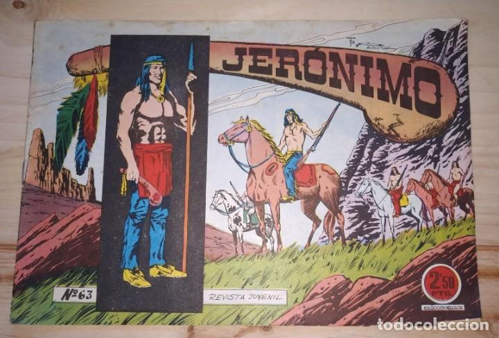 Tebeos: JERONIMO. REVISTA JUVENIL. NUMERO 63. - Foto 1