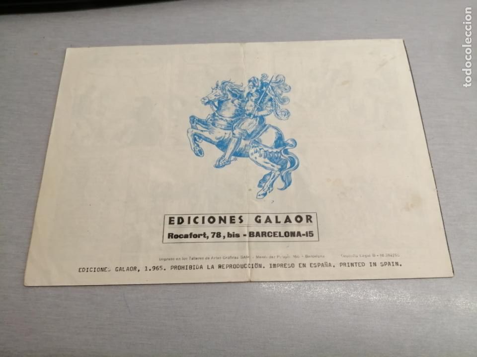 Tebeos: B&Uacute;FALO BILL N&ordm; 4 / GALAOR ORIGINAL - Foto 2
