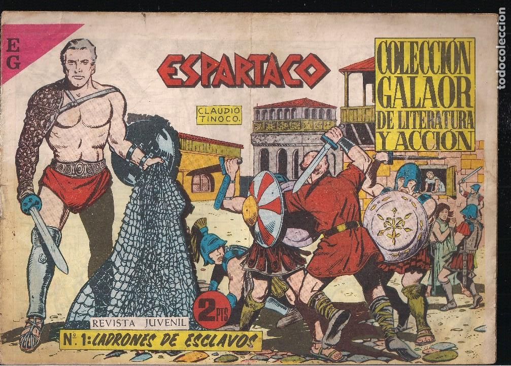 Tebeos: ESPARTACO N&ordm; 1. LADRONES DE ESCLAVOS - Foto 1