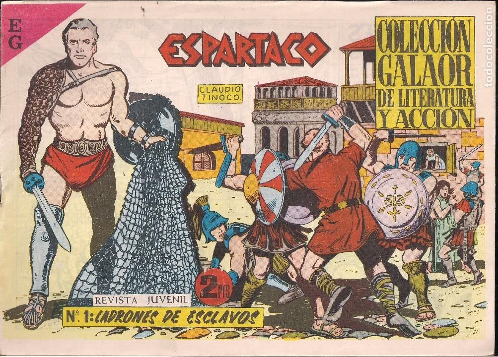 Tebeos: ESPARTACO N&ordm; 2. LUCHA DESIGUAL - Foto 1