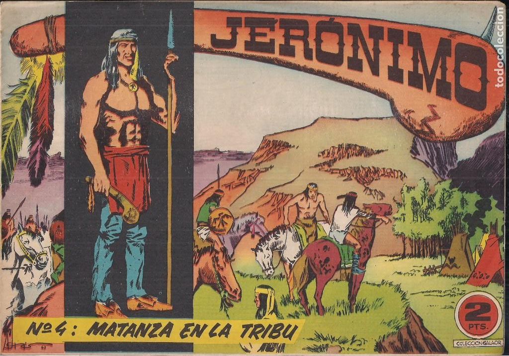 Tebeos: JERONIMO N&ordm; 4: MATANZA EN LA TRIBU - Foto 1