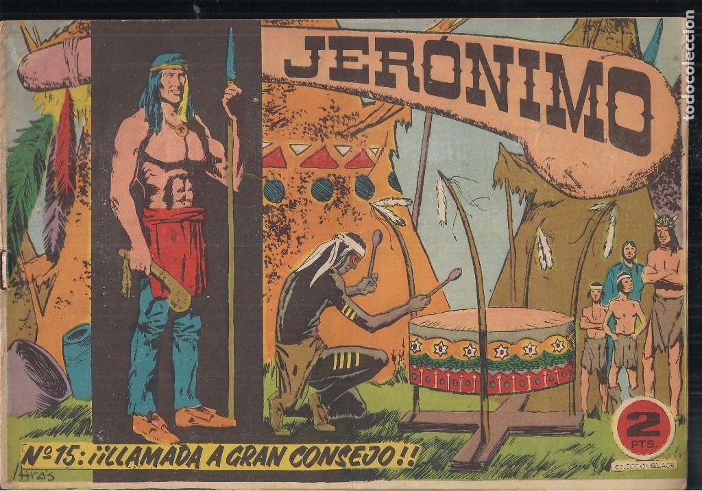 Tebeos: JERONIMO N&ordm; 15: LLAMADA A GRAN CONSEJO - Foto 1
