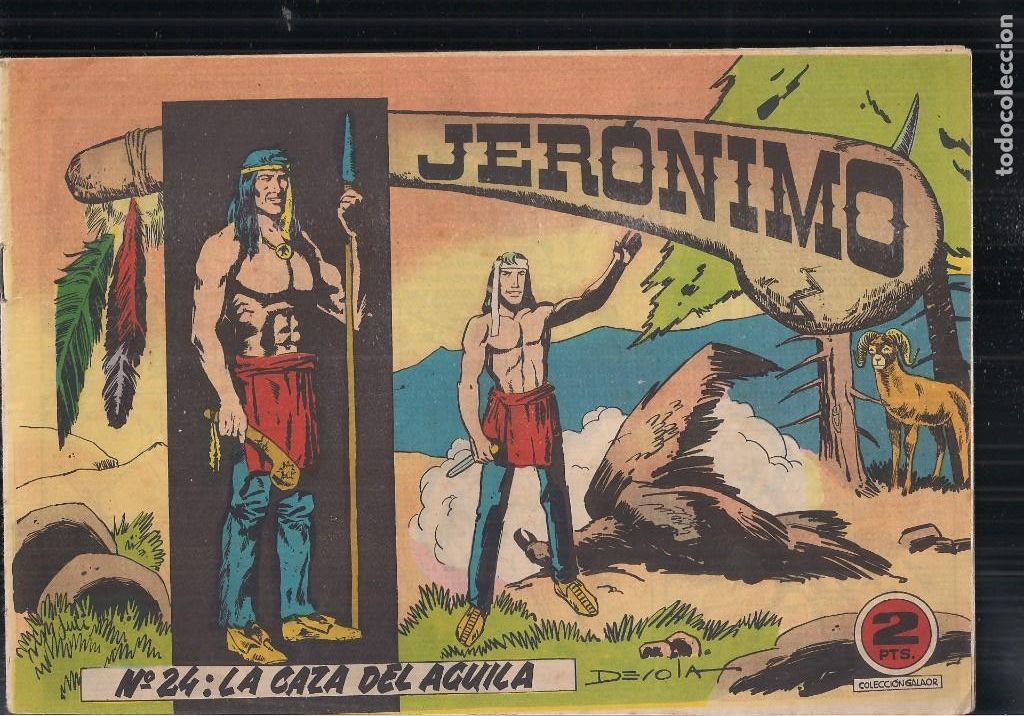 Tebeos: JERONIMO N&ordm; 24: LA CAZA DEL AGUILA - Foto 1