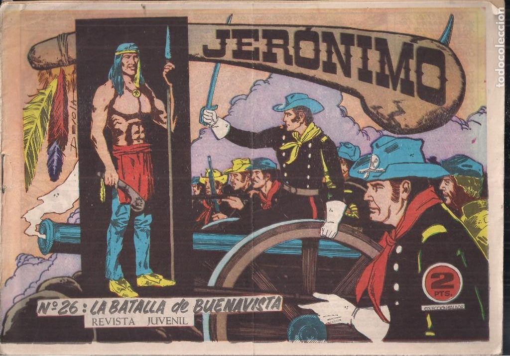 Tebeos: JERONIMO N&ordm; 26: LA BATALLA DE BUENAVISTA - Foto 1