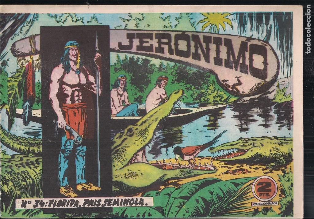 Tebeos: JERONIMO N&ordm; 34: FLORIDA, PAIS SEMINOLA - Foto 1