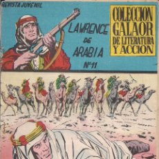 Tebeos: LAWRENCE DE ARABIA Nº 11, EDICIONES GALAOR, 1965. Lote 210106897