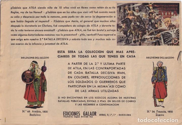 Tebeos: JERONIMO: N&ordm; 16 TORNEO DE COLOSOS : EDICIONES GALAOR - Foto 2