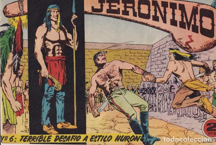 Tebeos: JERONIMO: N&ordm; 06 TERRIBLE DESAFIO A ESTILO HURON : EDICIONES GALAOR - Foto 1
