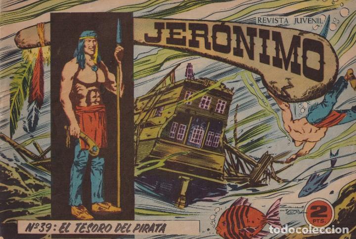 Tebeos: JERONIMO: N&ordm; 39 EL TESORO DEL PIRATA : EDICIONES GALAOR - Foto 1