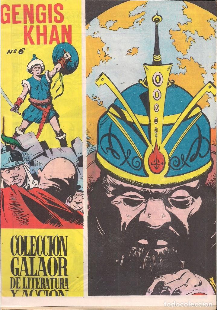Tebeos: GENGIS KHAN N&ordm; 6. &Uacute;LTIMO DE LA COLECCI&Oacute;N - Foto 1
