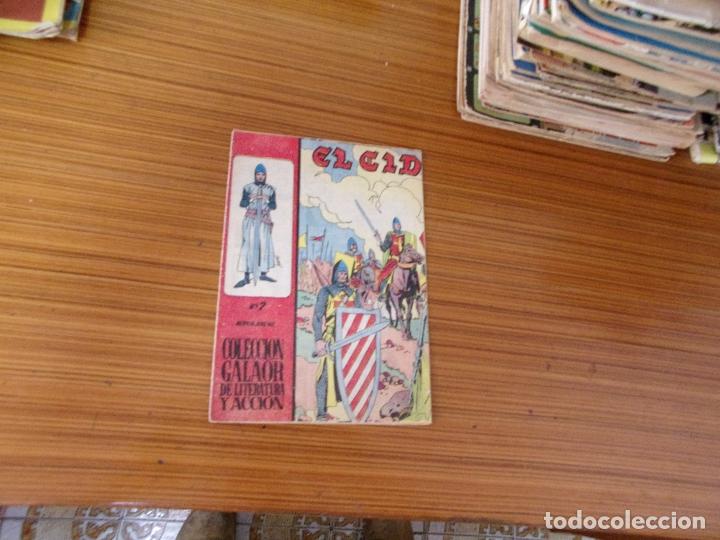 Tebeos: EL CID N&ordm; 7 EDITA GALAOR - Foto 1