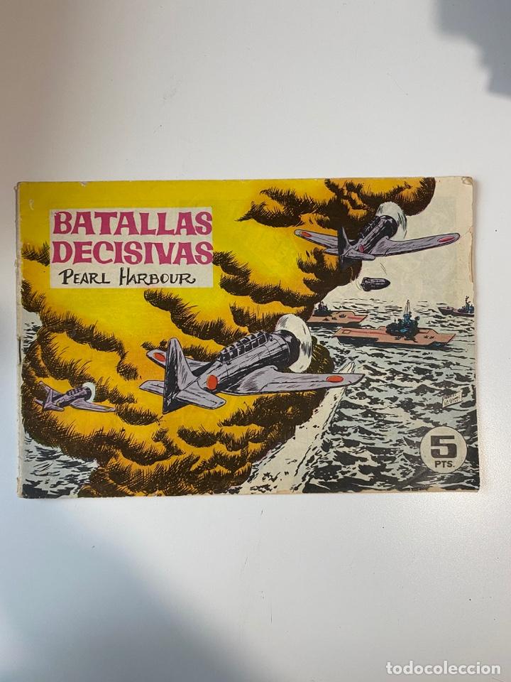 Tebeos: BATALLAS DECISIVAS. PEARL HARBOUR. EDICIONES GALAOR. - Foto 1