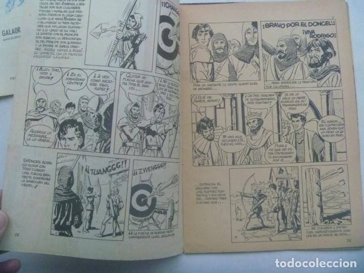 Tebeos: EL CID , N&ordm; 4 . EDICIONES GALAOR 1966 - Foto 2