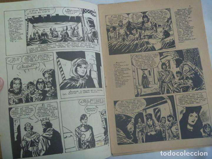 Tebeos: EL CID , N&ordm; 10 . EDICIONES GALAOR 1966 - Foto 2