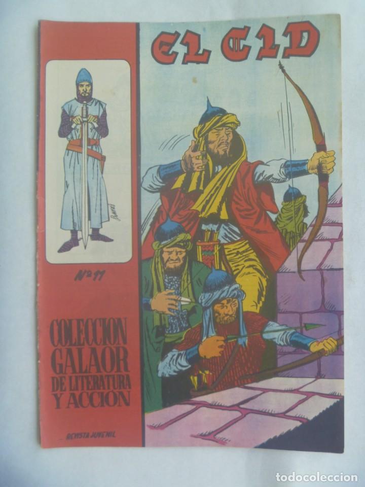 Tebeos: EL CID , N&ordm; 11 . EDICIONES GALAOR 1966 - Foto 1
