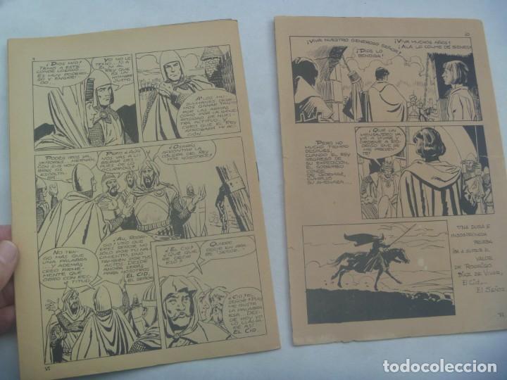 Tebeos: EL CID , N&ordm; 6 . EDICIONES GALAOR 1966 - Foto 2