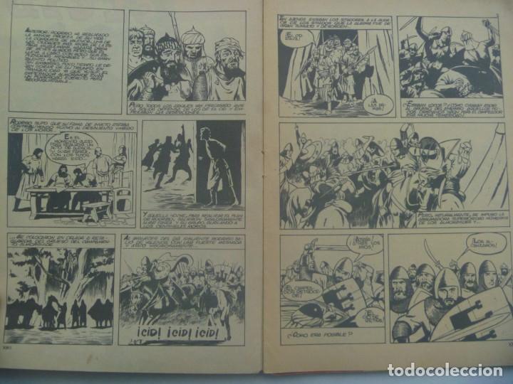 Tebeos: EL CID , N&ordm; 22 . EDICIONES GALAOR 1966 - Foto 2