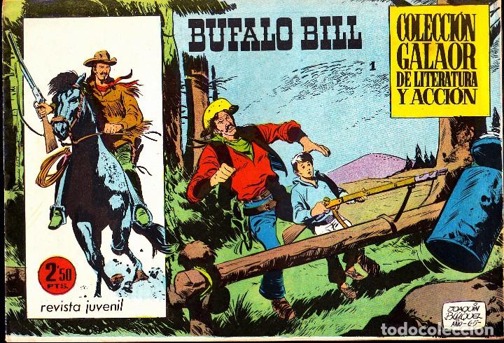 Tebeos: COMIC COLECCION BUFALO BILL N&ordm; 1 EDITORIAL GALAOR - Foto 1