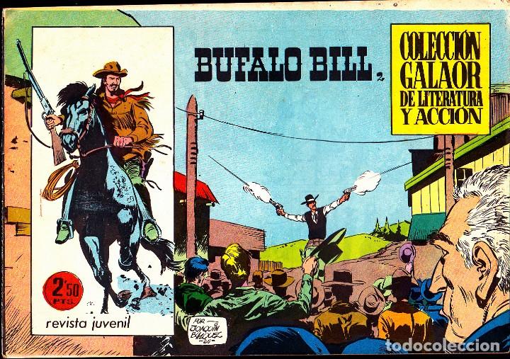 Tebeos: COMIC COLECCION BUFALO BILL N&ordm; 2 EDITORIAL GALAOR - Foto 1